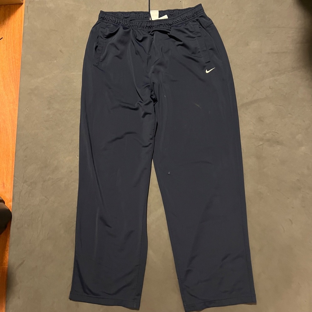 Nike Dri Fit‎ Baggy Skater Wide Leg Navy Trackpants XL